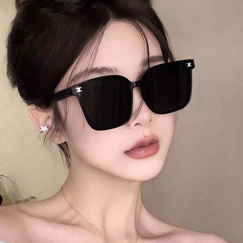 Women's Advanced UV Protection Sunglasses Trendy Slimming Large Frame Eyewear