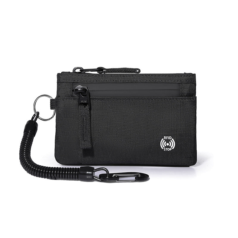 X-PAC Compact Travel Wallet RFID Secure Keychain Anti-Theft Protection Wallet