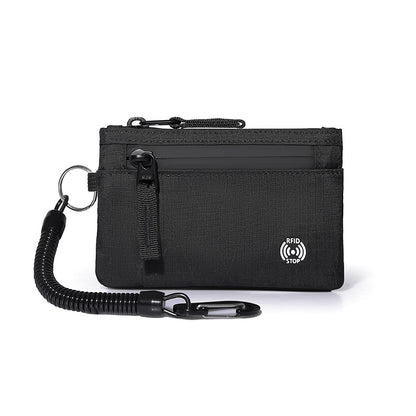 X-PAC Compact Travel Wallet RFID Secure Keychain Anti-Theft Protection Wallet