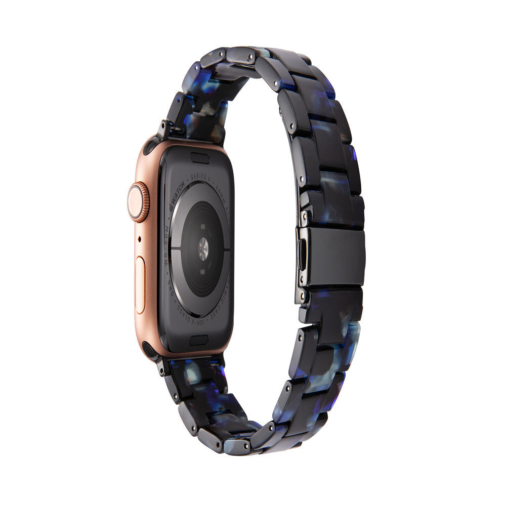 Resin Strap for Apple Watch Series 7 6 5 4 3 38/40mm 42/44mm 18 Colours Trend