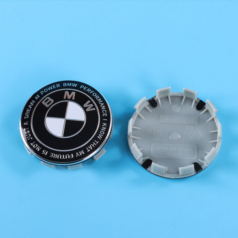 Wheel Centre Cap Cover Fits BMW Series 1 3 5 7 X1 X3 X5 68mm 56mm Blue Hub Caps