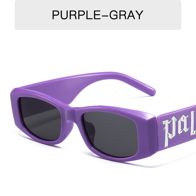 Square Frame Acrylic Lens Non-Polarised UV400 Sunglasses for Daily Sun Safety