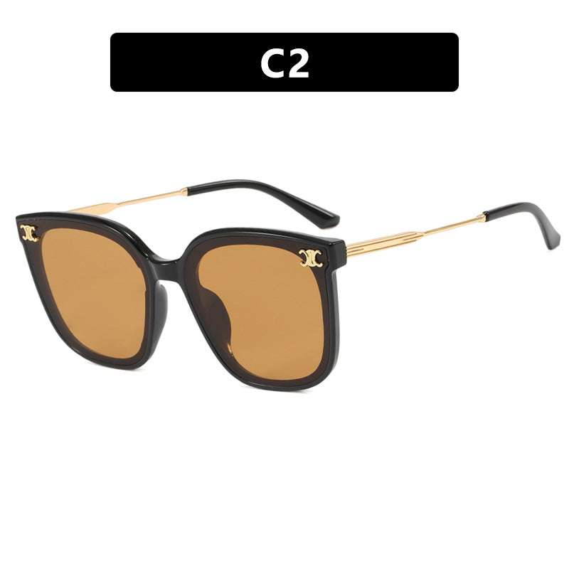 Women's Square Frame Sunglasses UV Protection Stylish Durable Outdoor Eyewear