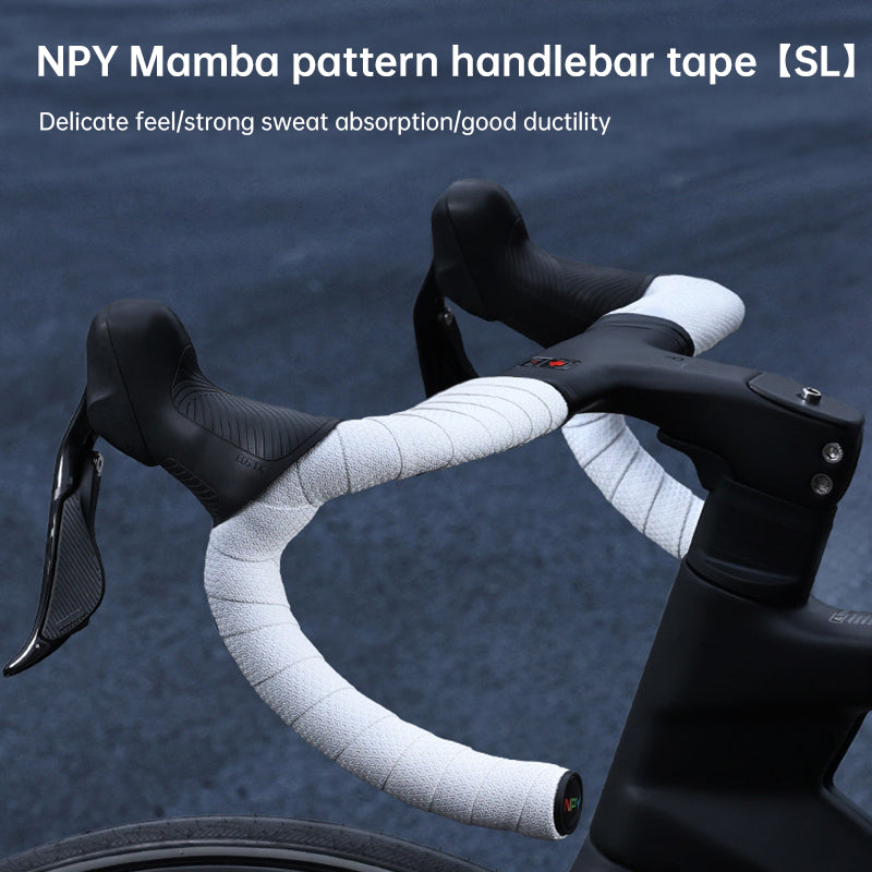 NPY Mamba High-Grip Breathable Handlebar Tape for Superior Road Bike Handling