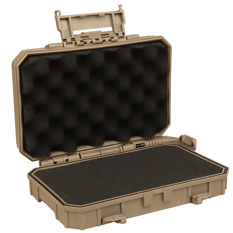Tactical Waterproof Impact Resistance Case MOLLE Gear Box Lockable Shockproof Storage
