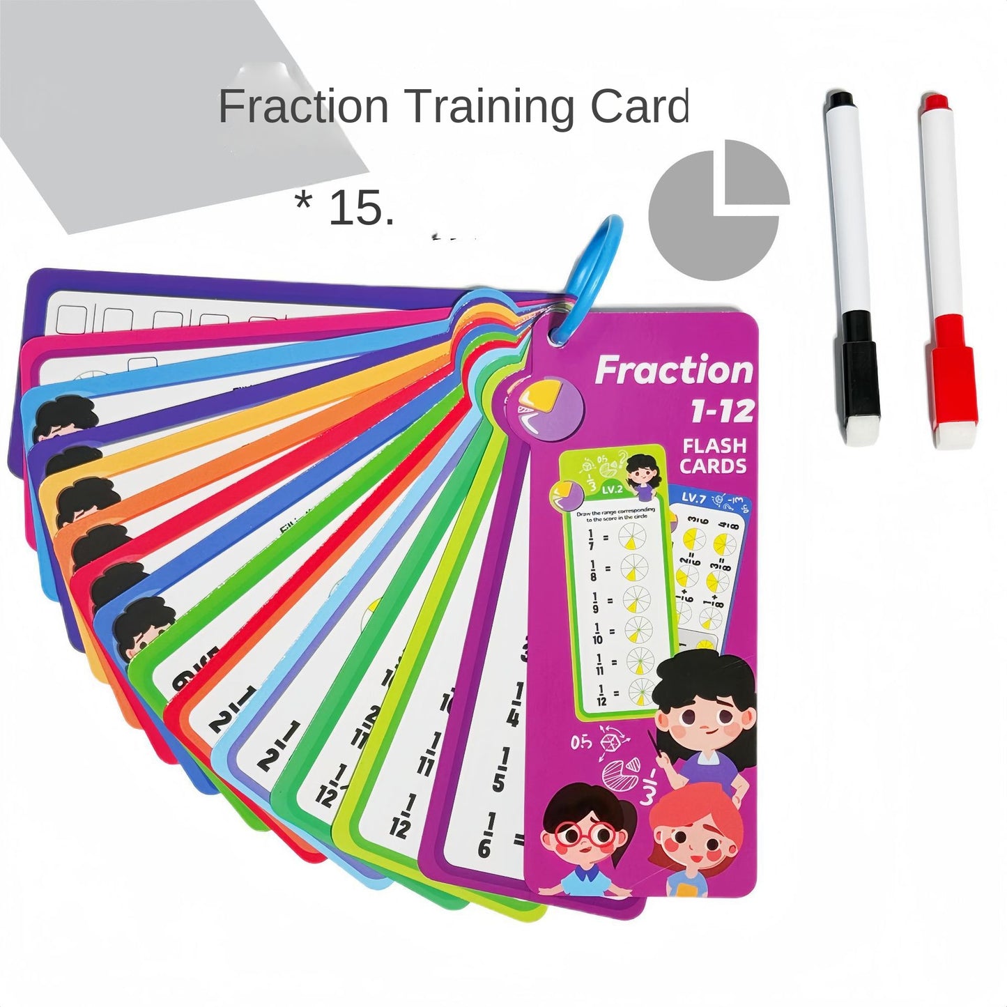 Early Education Arithmetic Learning Math Flash Cards Enhance Calculation Skills