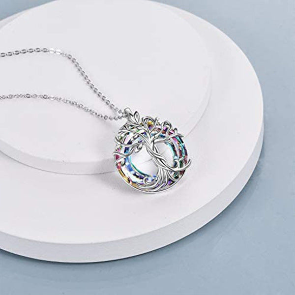 925 Sterling Silver Tree of Life Pendant Necklace Earrings Gift Jewellery Jewelry