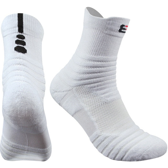 3 Pairs Men’s Thermal Winter Socks, Non-Slip, Sweat-Absorbing, Size 39-45