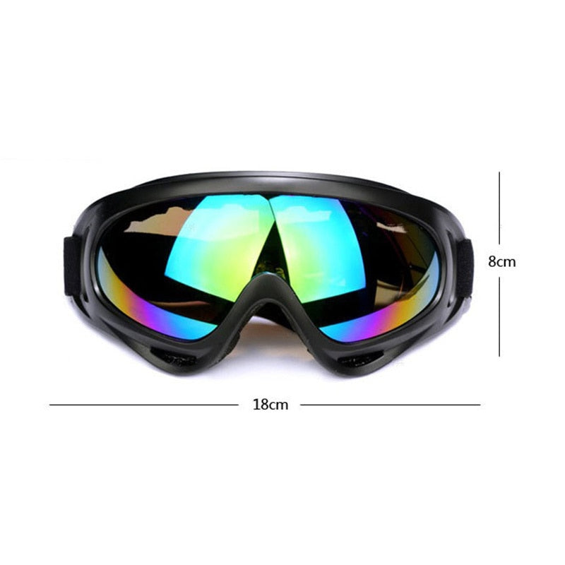 Winter Sports Ski Snowboard Goggles UV Protection Anti Fog Polycarbonate Lens