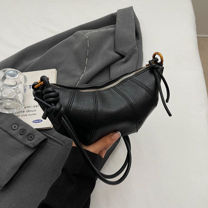 Women's Faux Leather Shoulder Bag Lightweight Durable Spacious Elegant Stylish