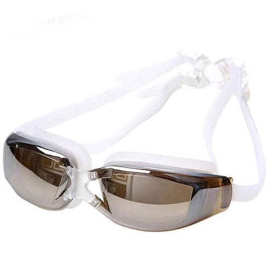 Waterproof UV Protection Anti-Fog High Definition Adjustable Swimming Goggles