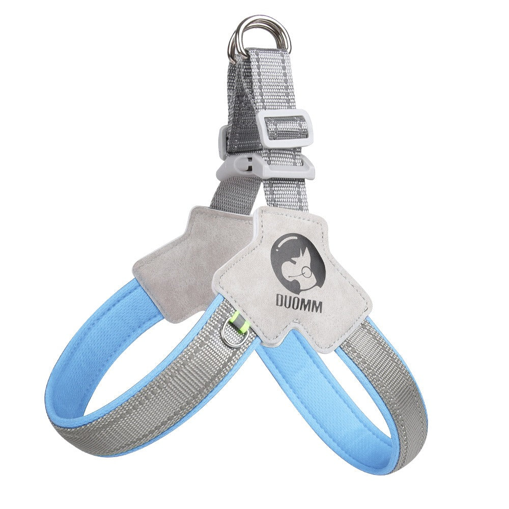 Reflective Adjustable Dog Harness Breathable No-Pull Vest for Small & Large Dogs