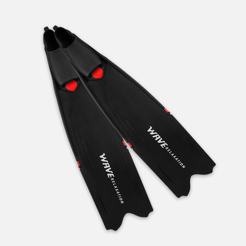 Professional Long Freediving Fins Snorkeling Spearfishing TPR PP Anti Skid Gear