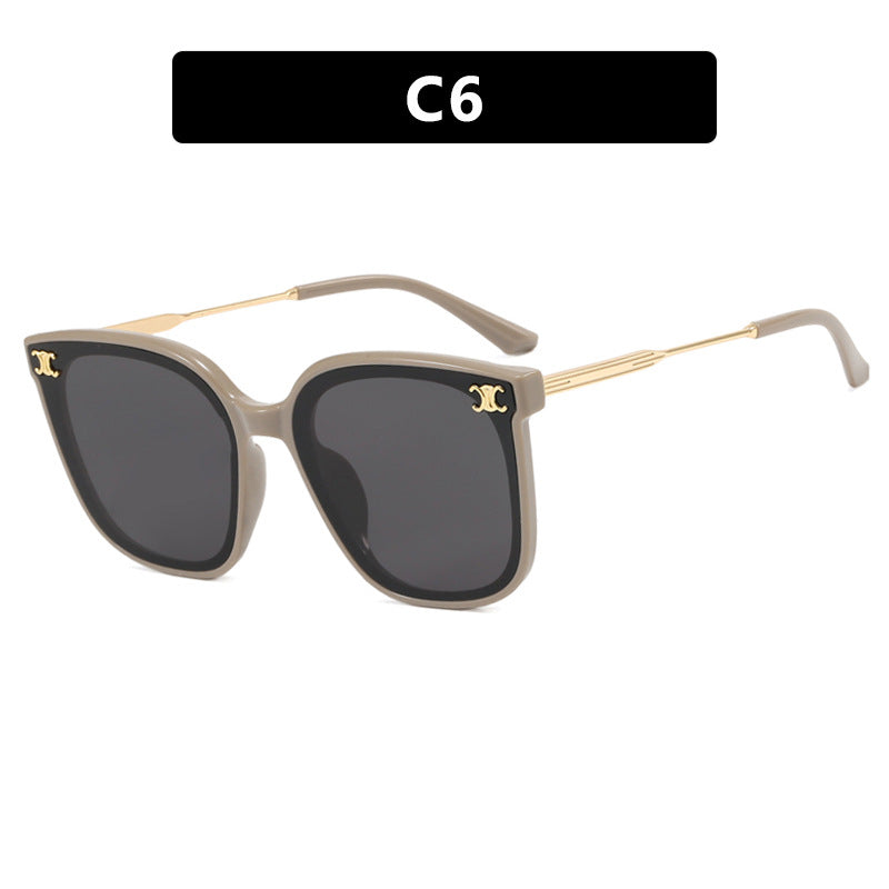 Women's Square Frame Sunglasses UV Protection Stylish Durable Outdoor Eyewear