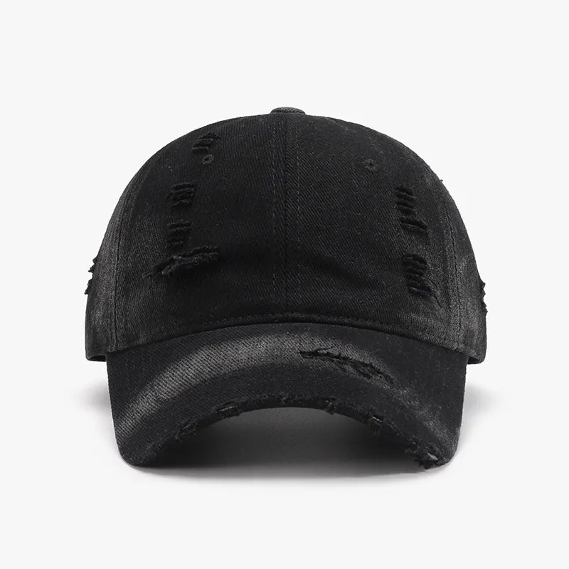 Vintage Casual Sports Distressed Cotton Baseball Cap Outdoor Sun Protection Hat