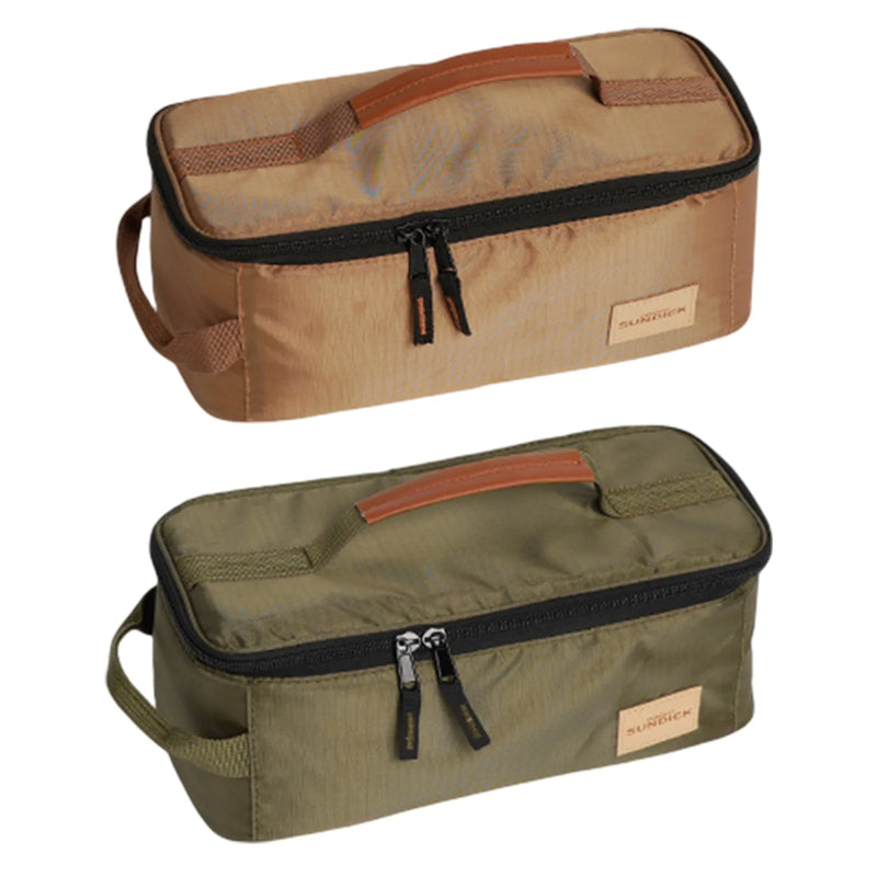 Outdoor Tableware Storage Bag Weather Resistant Large Camping Gear Organizer
