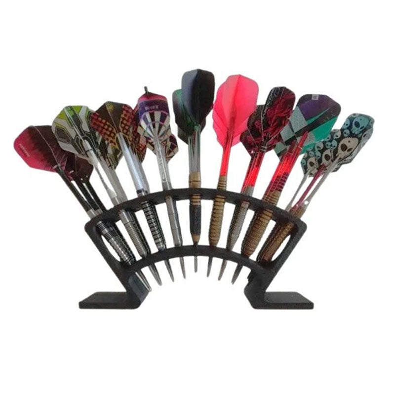 27-Slot Dart Stand Holder | Dartboard Accessory Organizer High Volume Storage