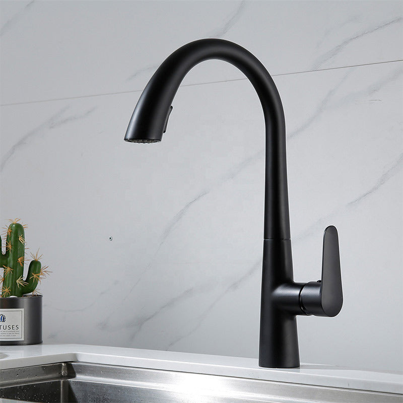 Dual Function 360° Swivel Stainless Steel Kitchen Sink Faucet High Durability