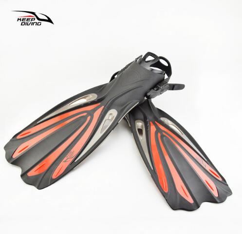 Adjustable Long Fins Monofin Scuba Diving Snorkeling Swimming Performance Gear