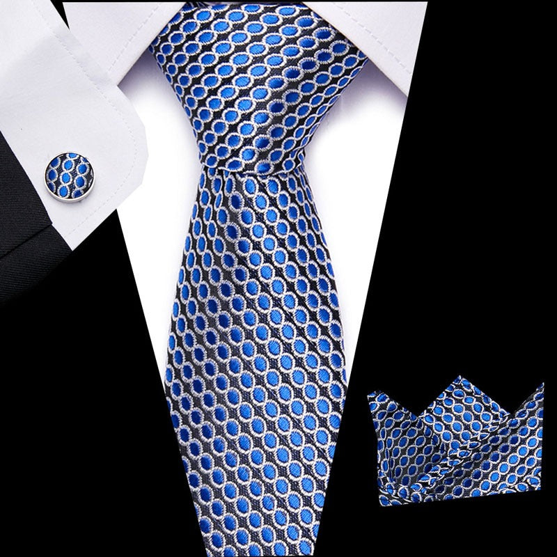 Men's 3pc Tie Set Suit Accessory 53 Options Elegant Designs Smart Business