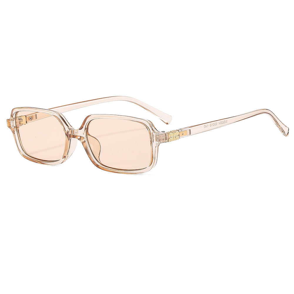 Square Frame Sunglasses Women UV Protection Stylish Durable Lightweight Eyewear