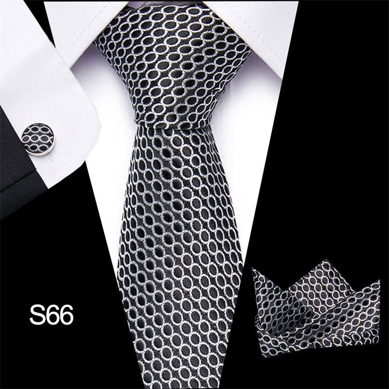Men's 3pc Tie Set Suit Accessory 53 Options Elegant Designs Smart Business