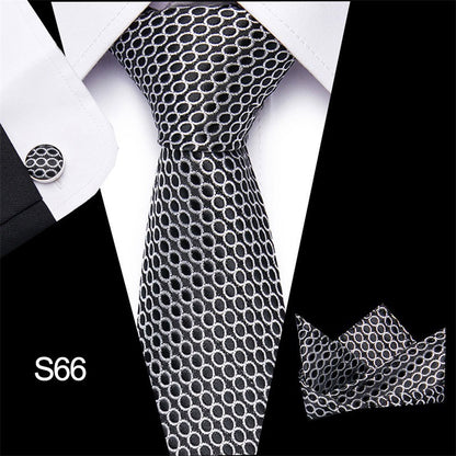 Men's 3pc Tie Set Suit Accessory 53 Options Elegant Designs Smart Business