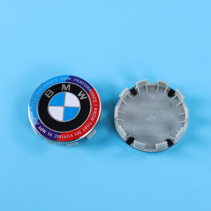 Wheel Centre Cap Cover Fits BMW Series 1 3 5 7 X1 X3 X5 68mm 56mm Blue Hub Caps