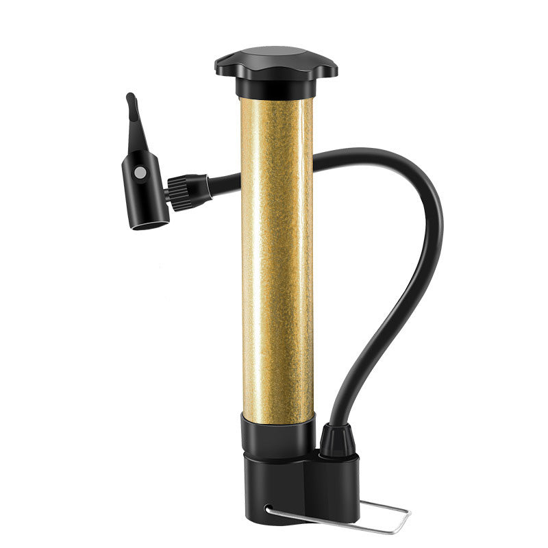 Bike Pump Schrader Valve 80psi Handheld Manual Cycling Air Inflator Accessory