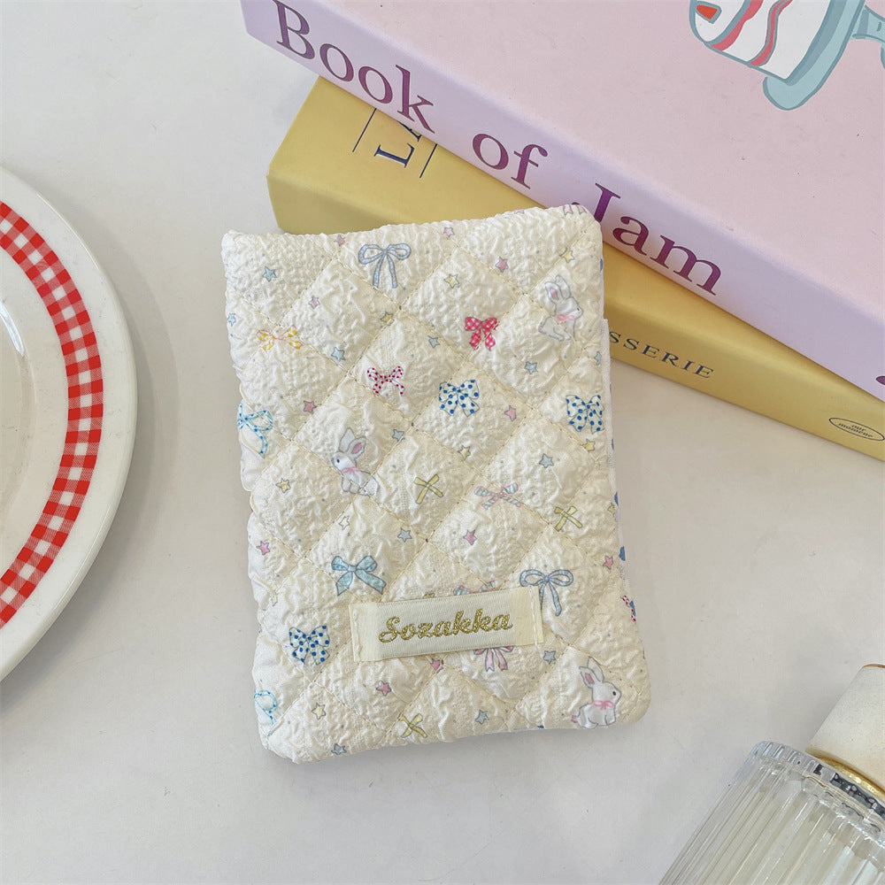 Cartoon Embossed Passport Holder with Secure Travel Card and Document Storage