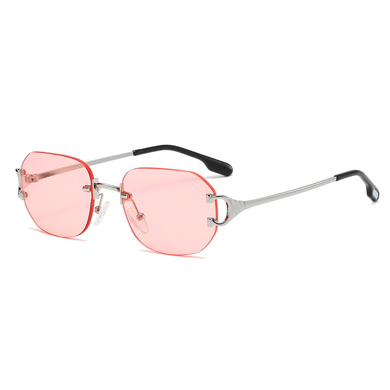 Men's UV400 Square Frame Sunglasses Durable for Outdoor Sports and Activities