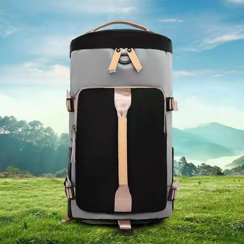 Women's Gym Bag & Travel Backpack - Multi-Function Sports & Fitness Bag