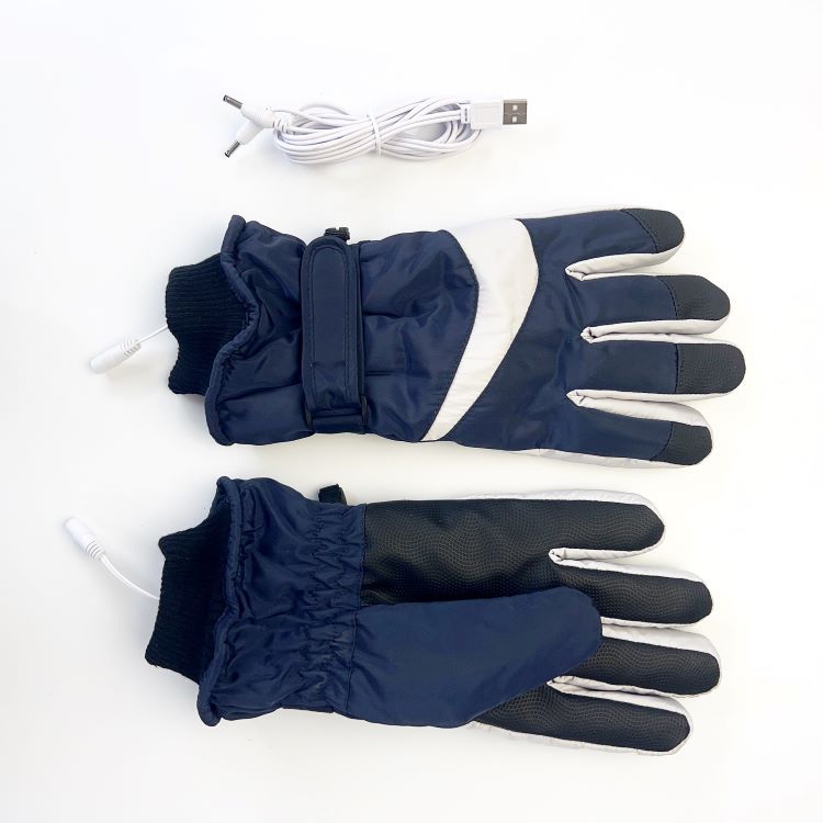 Heated Ski Gloves USB Electric Winter Waterproof Touchscreen Anti-Slip