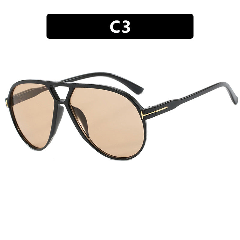 Large Frame Iconic Pilot Sunglasses UV400 Protection Unisex Optimal Comfort Fit