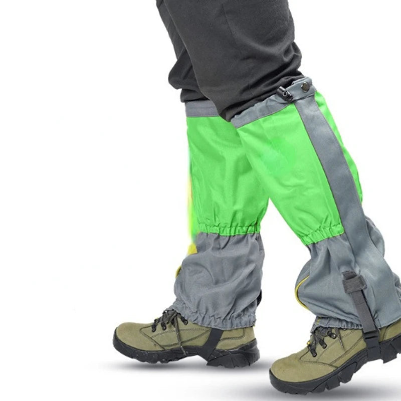 Waterproof Snowshoe Leg Gaiters Adjustable Outdoor Hiking Protection Unisex Gear