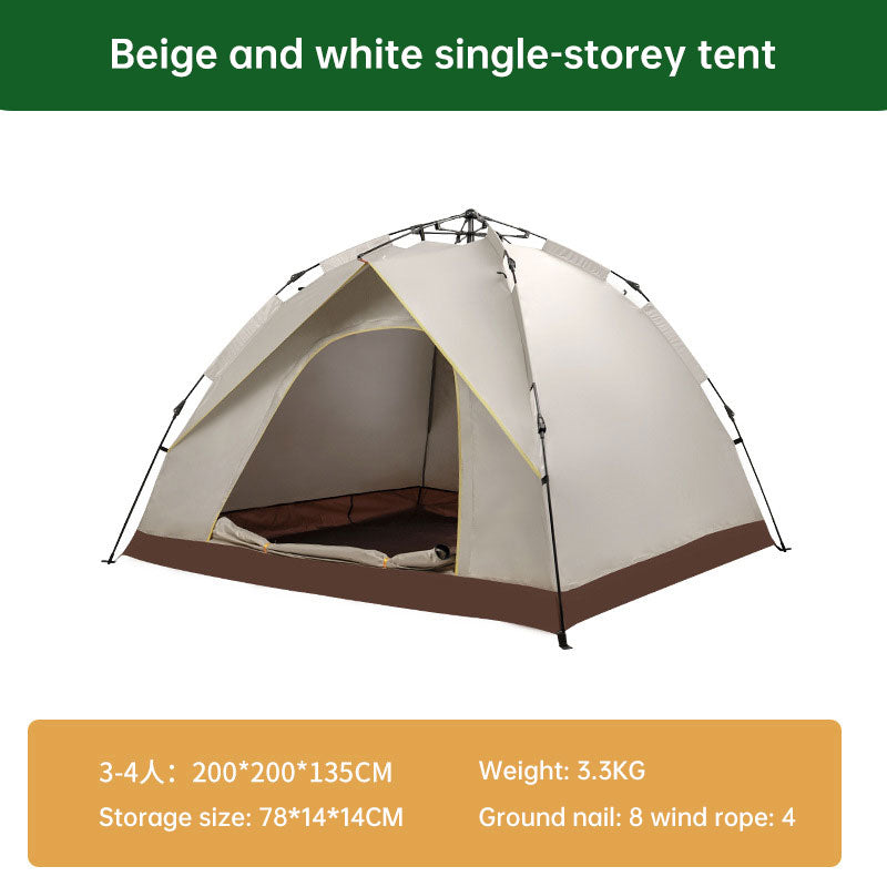 Waterproof Camping Tent Spacious Durable Lightweight Quick Easy Setup Outdoor