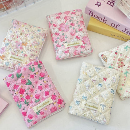 Cartoon Embossed Passport Holder with Secure Travel Card and Document Storage