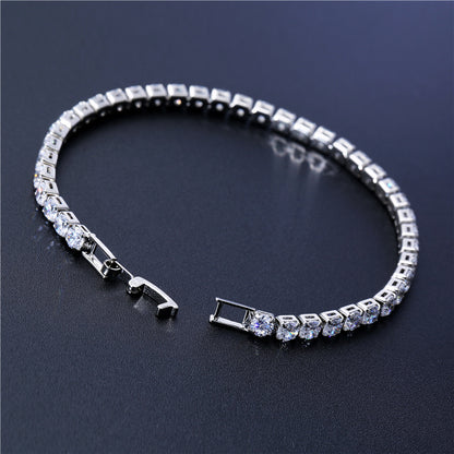 Men's Hip Hop Bracelet Jewelry Micro-set Zircon Bracelet Women