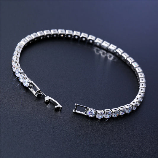 Men's Hip Hop Bracelet Jewelry Micro-set Zircon Bracelet Women