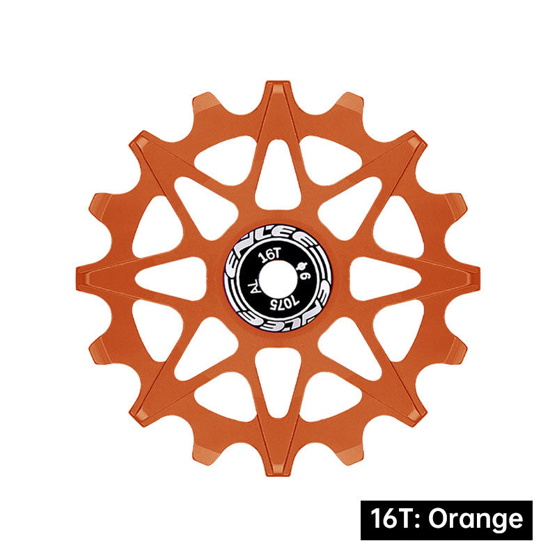 MTB Road Bike Rear Derailleur Jockey Wheel Ceramic Bearings Aluminium 10T-16T