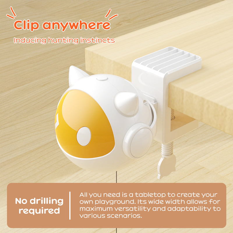 Automatic Interactive Electric Cat Toy Ball Self-Rotating Jumping Motion Teaser