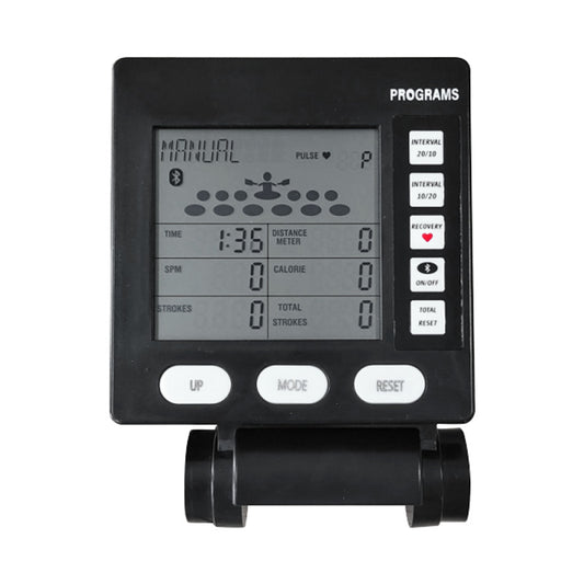 Multifunctional Rowing Machine Counter, LCD Display, Calorie & Speed Tracker