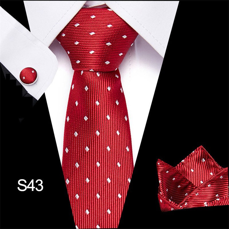 Men's 3pc Tie Set Suit Accessory 53 Options Elegant Designs Smart Business