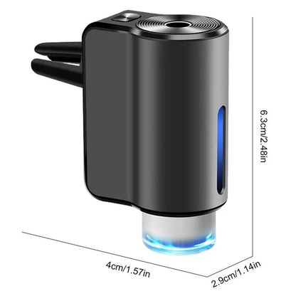 Rechargeable Car Vent Oil Diffuser Air Freshener Interior Fragrance Aroma