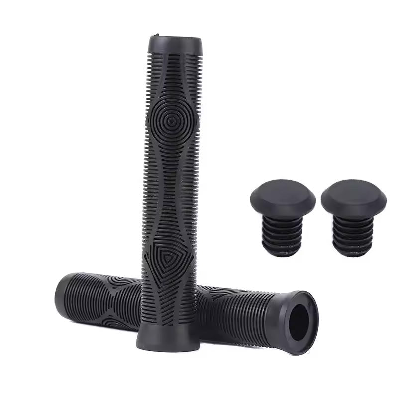 MTB Scooter Bike Handlebar Grips Shock Absorbent Anti-Slip 165mm Universal Fit