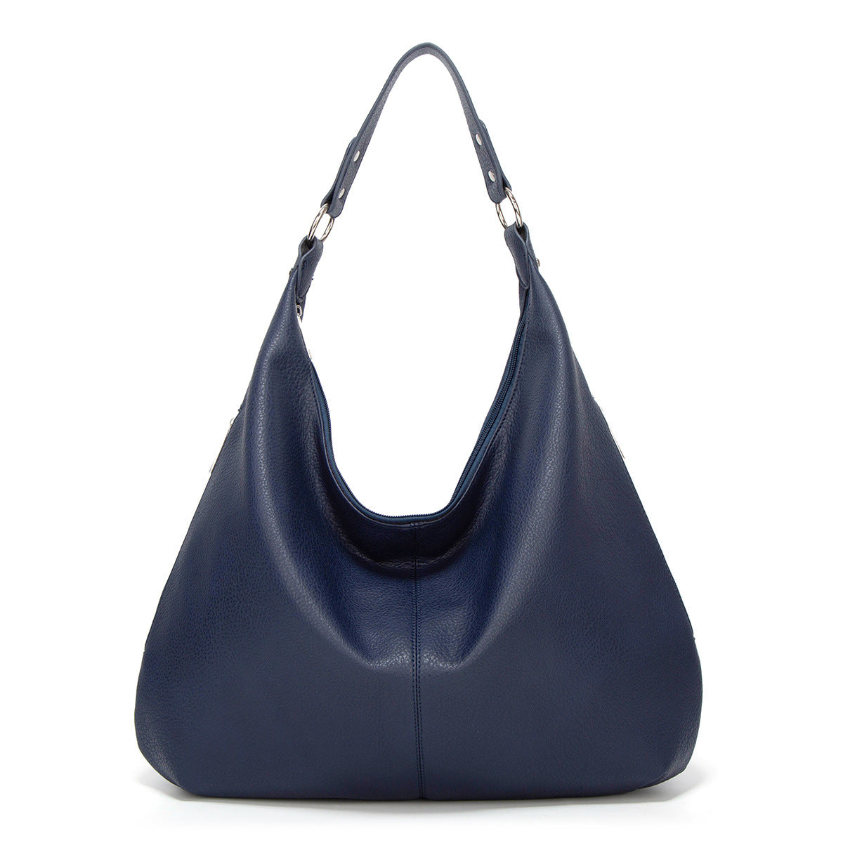 Large Women’s Shoulder Bag Zip Retro Leather Casual Daily Use Tote Bags