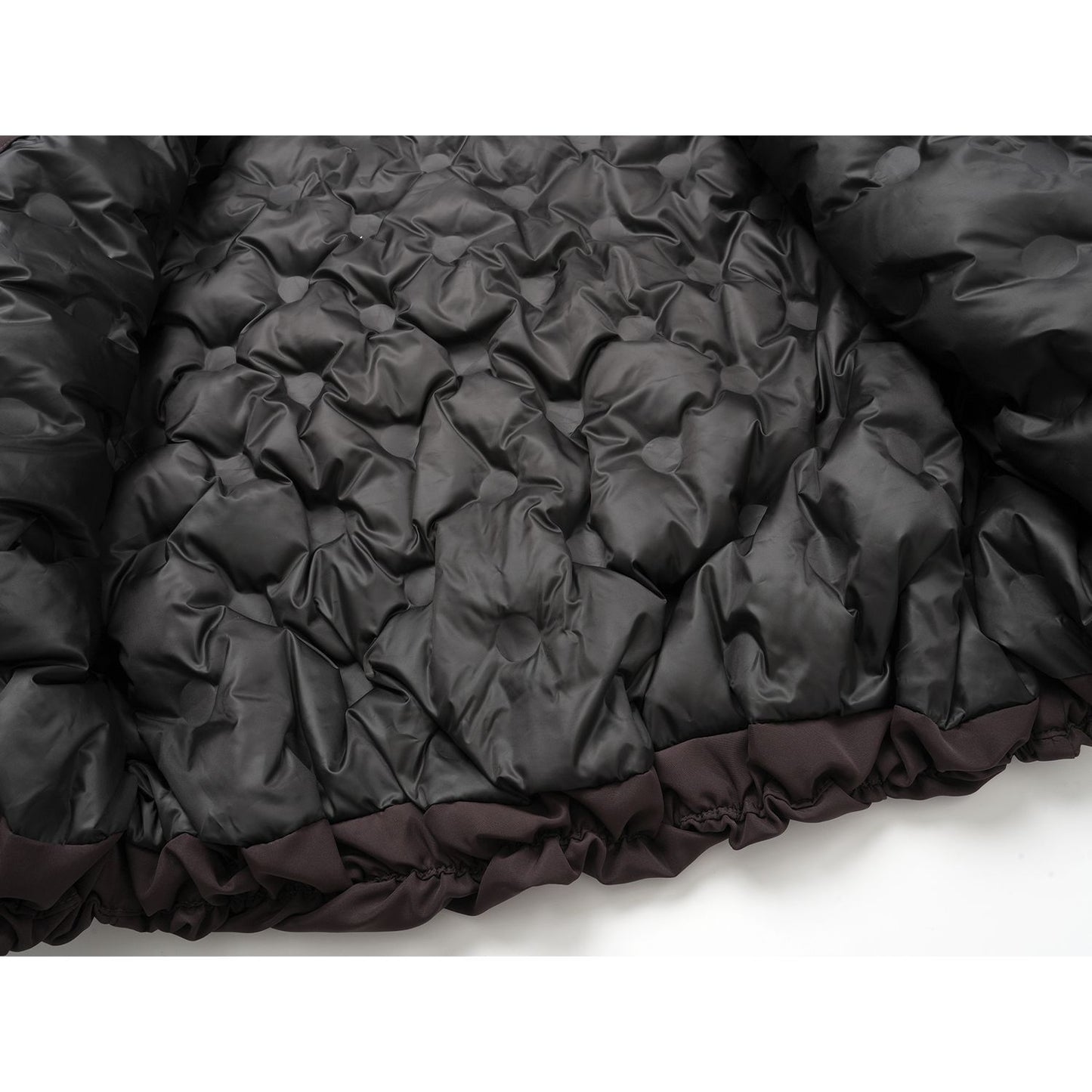 Unisex Vintage Wide-Cut Duck Down Parka with Stand-Up Collar and Zip Fastening