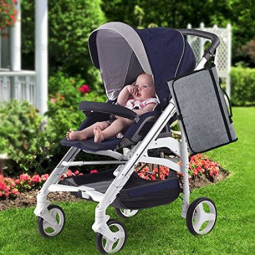 Folding Portable Baby Diaper Changing Pad Waterproof Multi-Pocket Collapsible