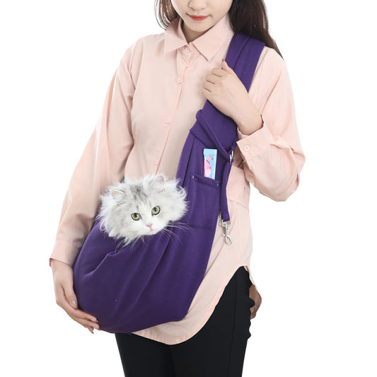 Lightweight Shoulder Pet Carrier Small Dogs Cats Travel Hiking 7.5kg Capacity
