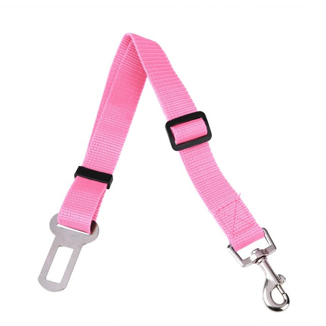 Adjustable Pet Dog Cat Car Safety Seat Belt Harness Vehicle Seatbelt Lead Leash